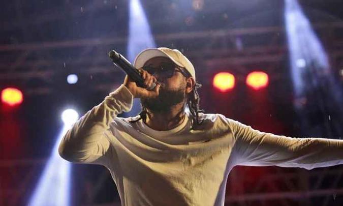 A primeira aparição do cantor na mídia foi em 2009, com o single 'Triunfo'(foto: Wallace Martins/CB/D.A Press) A primeira aparição do cantor na mídia foi em 2009, com o single 'Triunfo'(foto: Wallace Martins/CB/D.A Press)