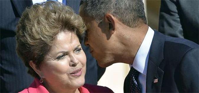 A presidente Dilma disse que Barack Obama deve responder ao Brasil até a próxima quarta-feira(foto: Joel Samwed) A presidente Dilma disse que Barack Obama deve responder ao Brasil até a próxima quarta-feira(foto: Joel Samwed)