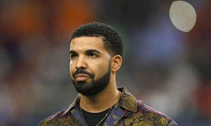Rapper Drake virá ao Brasil pela primeira vez(foto: AFP / Aaron M. Sprecher) Rapper Drake virá ao Brasil pela primeira vez(foto: AFP / Aaron M. Sprecher)