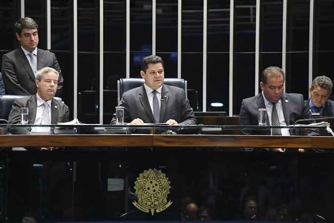 Plenário do Senado Federal durante sessão deliberativa ordinária (foto: Jefferson Rudy/Agência Senado) Plenário do Senado Federal durante sessão deliberativa ordinária (foto: Jefferson Rudy/Agência Senado)