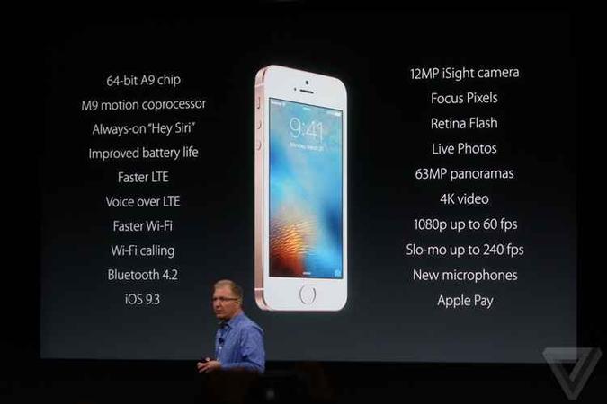 Novidades do iPhone SE(foto: Blog do iPhone/Reprodução) Novidades do iPhone SE(foto: Blog do iPhone/Reprodução)