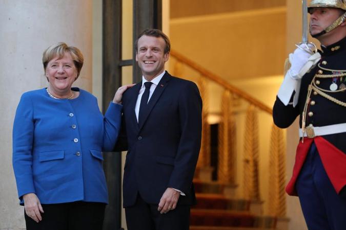 Em entrevista, presidente da França lamentou o que chama de 'a morte cerebral da OTAN'(foto: Ludovic MARIN/AFP) Em entrevista, presidente da França lamentou o que chama de 'a morte cerebral da OTAN'(foto: Ludovic MARIN/AFP)