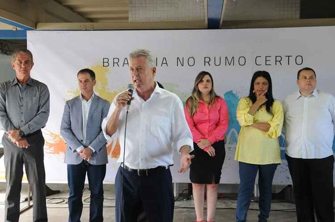 Para o governador, obras também ajudam a movimentar a economia local(foto: Tony Winston/Agência Brasília) Para o governador, obras também ajudam a movimentar a economia local(foto: Tony Winston/Agência Brasília)