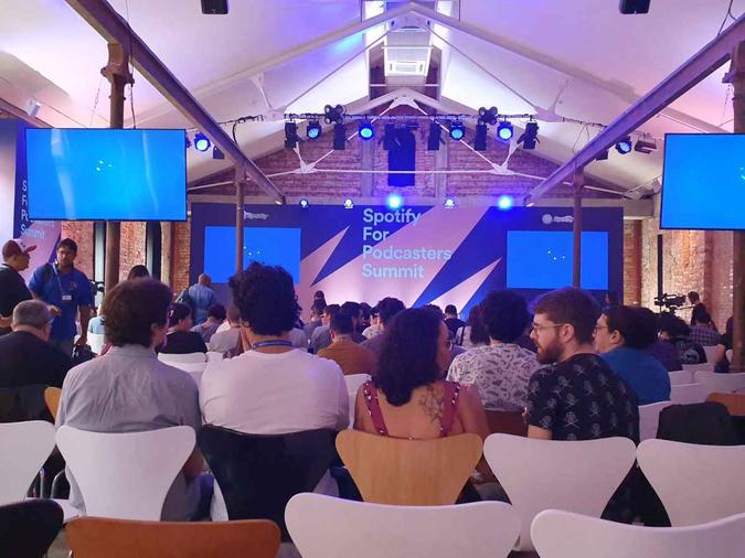 Brasil foi escolhido pelo Spotify para sediar o primeiro evento 100% focado em podcast da companhia no mundo(foto: Ana Carolina Fonseca/Esp CB/D.A Press) Brasil foi escolhido pelo Spotify para sediar o primeiro evento 100% focado em podcast da companhia no mundo(foto: Ana Carolina Fonseca/Esp CB/D.A Press)