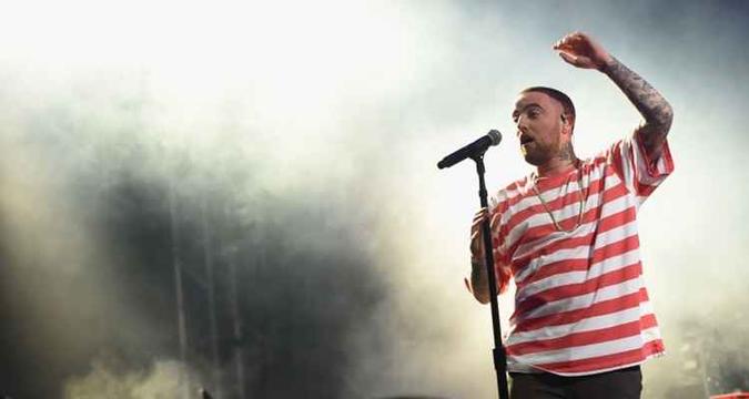 Mac Miller morreu com 26 anos, na última sexta-feira (7)(foto: AFP / GETTY IMAGES NORTH AMERICA / KEVIN WINTER) Mac Miller morreu com 26 anos, na última sexta-feira (7)(foto: AFP / GETTY IMAGES NORTH AMERICA / KEVIN WINTER)