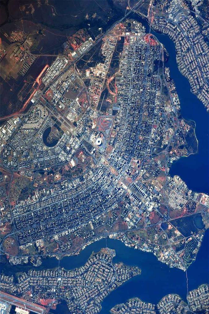 Foto feita da estação espacial: Foto feita da estação espacial: