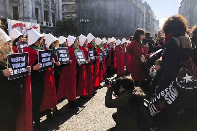 Argentina se divide em relação à descriminalização do aborto (foto: Monica Yanakiew/AB) Argentina se divide em relação à descriminalização do aborto (foto: Monica Yanakiew/AB)