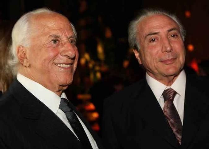 José Yunes com o presidente Michel Temer (foto: Reprodução/Internet ) José Yunes com o presidente Michel Temer (foto: Reprodução/Internet )