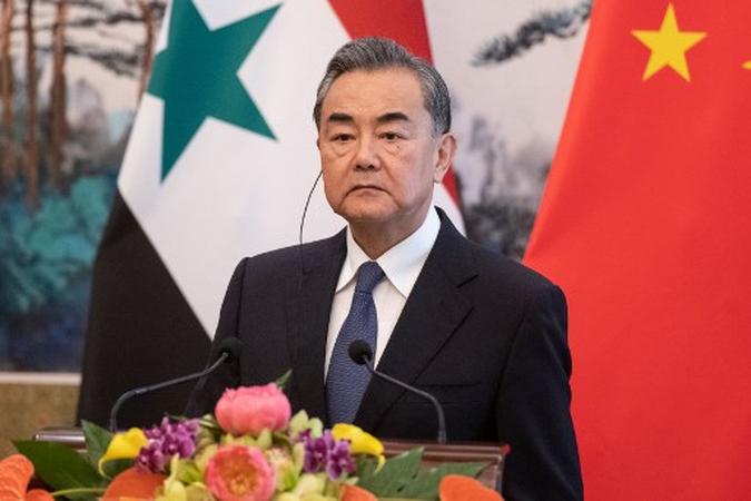 ministro das Relações Exteriores da China, Wang Yi.(foto: Fred Dufour/AFP) ministro das Relações Exteriores da China, Wang Yi.(foto: Fred Dufour/AFP)