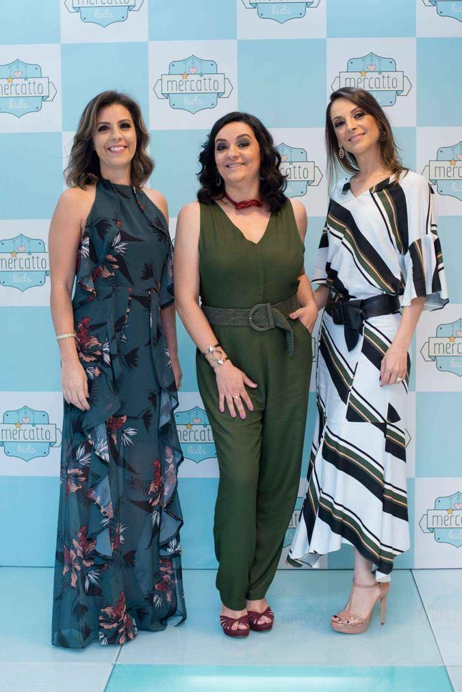 Organizadoras da feira: Juliana Falcão, Fernanda Araújo e Fabíola Teles(foto: Ana Valença/Divulgação) Organizadoras da feira: Juliana Falcão, Fernanda Araújo e Fabíola Teles(foto: Ana Valença/Divulgação)