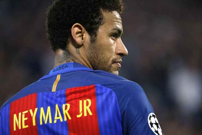 Neymar é o único brasileiro da lista (foto: AFP / Marco BERTORELLO) Neymar é o único brasileiro da lista (foto: AFP / Marco BERTORELLO)