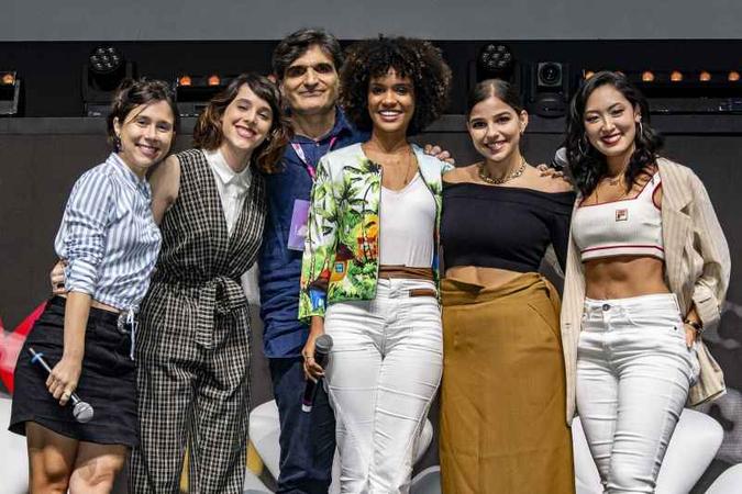 Spin-off de 'Malhação: Viva a diferença', 'As five' faz parte da nova leva de atrações do Globoplay(foto: Fabio Rocha/Divulgação) Spin-off de 'Malhação: Viva a diferença', 'As five' faz parte da nova leva de atrações do Globoplay(foto: Fabio Rocha/Divulgação)