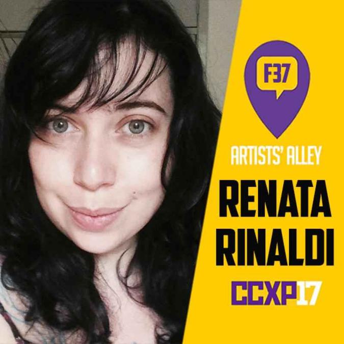Quadrinista Renata RinaldiArquivo pessoal/Divulgação Quadrinista Renata RinaldiArquivo pessoal/Divulgação