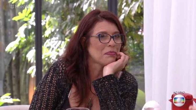 Mara analisa sua participação no reality show durante participação no 'Mais você'.(foto: TV Globo/Reprodução) Mara analisa sua participação no reality show durante participação no 'Mais você'.(foto: TV Globo/Reprodução)
