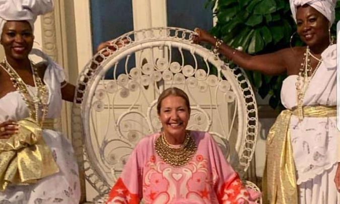 Donata Meirelles foi acusada de racismo por temática em festa.(foto: Reprodução/Internet) Donata Meirelles foi acusada de racismo por temática em festa.(foto: Reprodução/Internet)