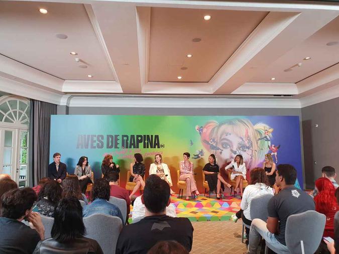Elenco do filme participou de coletiva na CCXP(foto: Adriana Izel) Elenco do filme participou de coletiva na CCXP(foto: Adriana Izel)