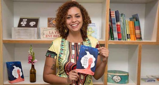 Em busca pelo amor e o autoamor, Adriana Caitano escreveu o primeiro livro(foto: Luana Lleras/Divulgação) Em busca pelo amor e o autoamor, Adriana Caitano escreveu o primeiro livro(foto: Luana Lleras/Divulgação)