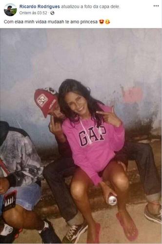 Ricardo se declara para ex-esposa após matá-la a facadas(foto: Arquivo pessoal) Ricardo se declara para ex-esposa após matá-la a facadas(foto: Arquivo pessoal)