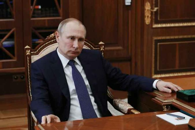 O presidente russo, Vladimir Putin(foto: Mikhail Klimentev/Sputnik/AFP ) O presidente russo, Vladimir Putin(foto: Mikhail Klimentev/Sputnik/AFP )