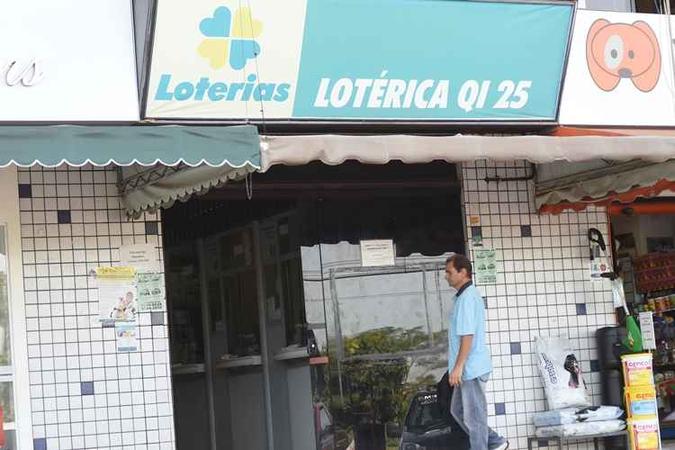 A Wands Loterias fica na QI 25, no Lago Sul - área nobre de Brasília(foto: Ed Alves/Cb/D.A Press) A Wands Loterias fica na QI 25, no Lago Sul - área nobre de Brasília(foto: Ed Alves/Cb/D.A Press)