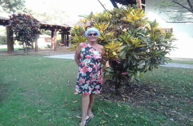 Solange Palma da Cruz, já perdeu as contas de quantas viagens já fez(foto: Arquivo Pessoal) Solange Palma da Cruz, já perdeu as contas de quantas viagens já fez(foto: Arquivo Pessoal)