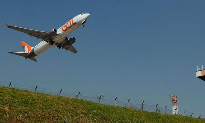 No Aeroporto de Congonhas, apenas um voo foi cancelado(foto: Rovena Rosa/Agência Brasil) No Aeroporto de Congonhas, apenas um voo foi cancelado(foto: Rovena Rosa/Agência Brasil)