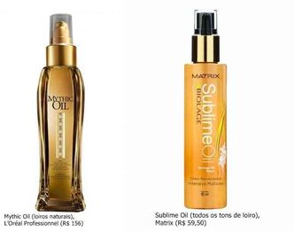 (foto: L'Oréal Professionnel/Divulgação e Matrix/Divulgação) (foto: L'Oréal Professionnel/Divulgação e Matrix/Divulgação)