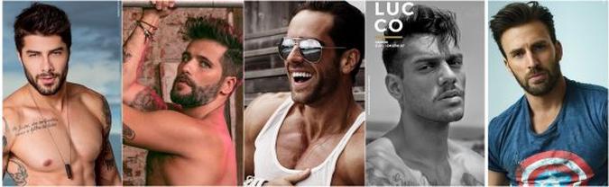 Os 10 primeiros do ranking: Cauã Reymond, Jonas Sulzbach, Kleber Toledo, Marcos Pigossi, Jamie Dornan, Renan Oliveira, Bruno Gagliasso, Marcos Pigossi, Lucas Lucco e Chris Evans(foto: Divulgação) Os 10 primeiros do ranking: Cauã Reymond, Jonas Sulzbach, Kleber Toledo, Marcos Pigossi, Jamie Dornan, Renan Oliveira, Bruno Gagliasso, Marcos Pigossi, Lucas Lucco e Chris Evans(foto: Divulgação)