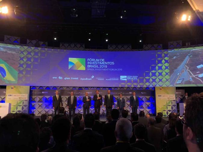 Abertura oficial do Brasil Investment Forum 2019(foto: Divulgação) Abertura oficial do Brasil Investment Forum 2019(foto: Divulgação)