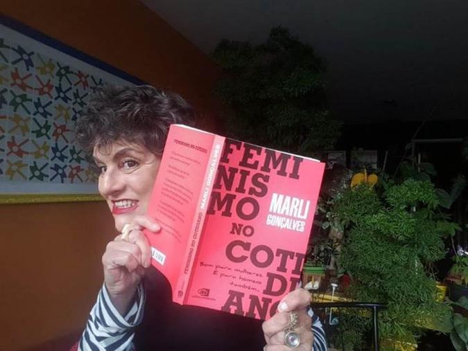 Marli Gonçalves: maior força para o feminismo(foto: Arquivo pessoal) Marli Gonçalves: maior força para o feminismo(foto: Arquivo pessoal)