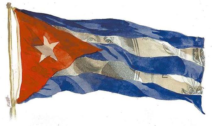 Bandeira de Cuba(foto: Kleber Sales/CB/D.A Press) Bandeira de Cuba(foto: Kleber Sales/CB/D.A Press)