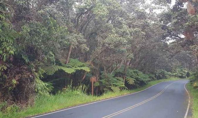 Só o caminho até o Parque dos Vulcões já é uma atração para os visitantes (foto: Paulo Silva Pinto/CB/DA Press) Só o caminho até o Parque dos Vulcões já é uma atração para os visitantes (foto: Paulo Silva Pinto/CB/DA Press)