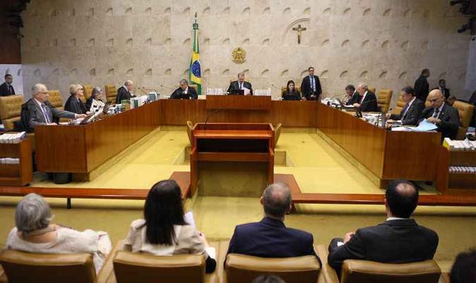 (foto: Nelson Jr./SCO/STF) (foto: Nelson Jr./SCO/STF)