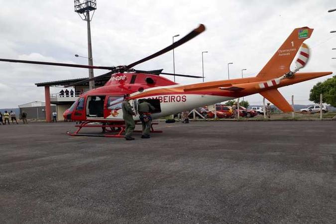 Os bombeiros fizeram força-tarefa para encontrar o grupo desaparecido(foto: CBMGO/Divulgação) Os bombeiros fizeram força-tarefa para encontrar o grupo desaparecido(foto: CBMGO/Divulgação)