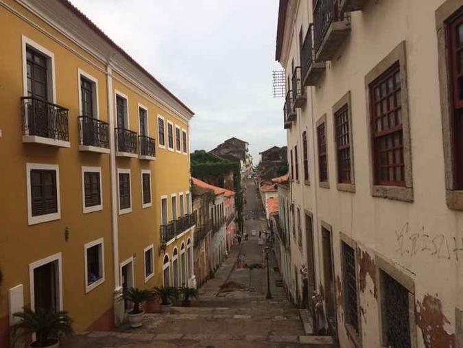 Em São Luís, o centro histórico é tombado como patrimônio da humanidade(foto: Walder Galvao/Esp. CB/D.A Press) Em São Luís, o centro histórico é tombado como patrimônio da humanidade(foto: Walder Galvao/Esp. CB/D.A Press)