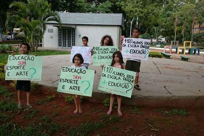Pais mobilizam contra mudanças na Escola Parque(foto: Divulgação ) Pais mobilizam contra mudanças na Escola Parque(foto: Divulgação )