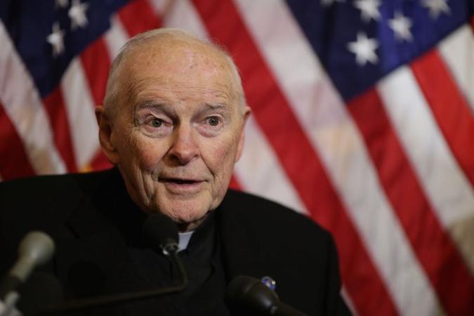 Mesmo alegando inocência, Theodore McCarrick pediu afastamento das atividades religiosas ao papa Francisco(foto: Chip Somodevilla/Getty Images/AFP) Mesmo alegando inocência, Theodore McCarrick pediu afastamento das atividades religiosas ao papa Francisco(foto: Chip Somodevilla/Getty Images/AFP)