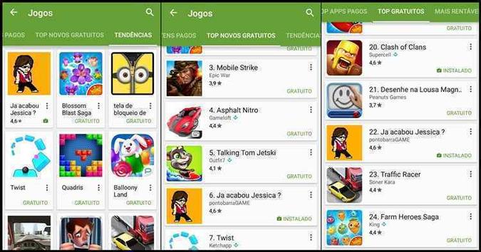 (foto: Google Play/Reprodução) (foto: Google Play/Reprodução)