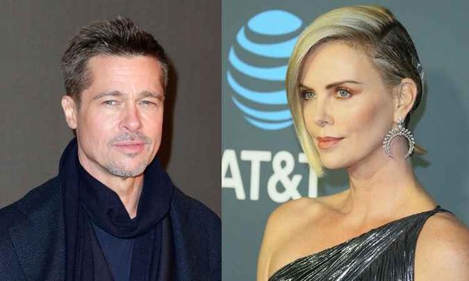 De acordo com jornal inglês, Brad Pitt e Charlize Theron estão namorando(foto: Alternative Crop/AFP/Geoffroy Van Der Hasselt - AFP/Jean-Baptiste Lacroix) De acordo com jornal inglês, Brad Pitt e Charlize Theron estão namorando(foto: Alternative Crop/AFP/Geoffroy Van Der Hasselt - AFP/Jean-Baptiste Lacroix)