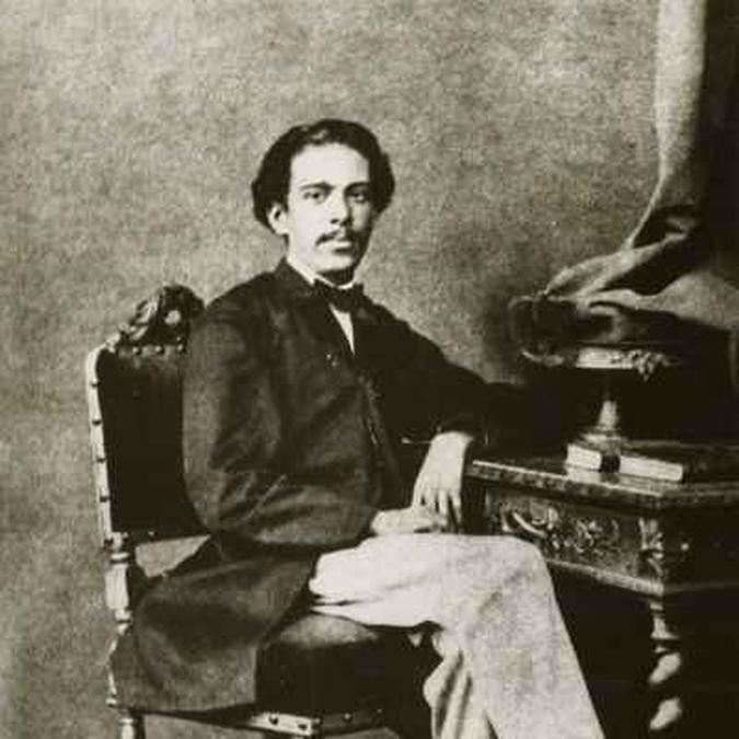O escritor Machado de Assis na juventude(foto: Biblioteca Nacional Digital do RJ) O escritor Machado de Assis na juventude(foto: Biblioteca Nacional Digital do RJ)