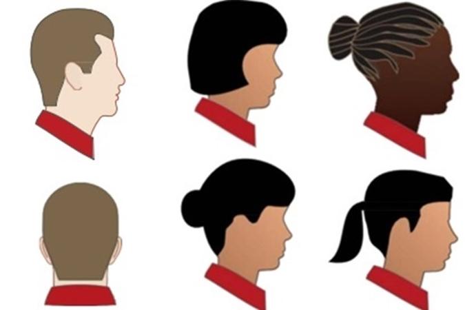 Modelos de cabelo autorizados nas escolas(foto: SEE-DF/Reprodução) Modelos de cabelo autorizados nas escolas(foto: SEE-DF/Reprodução)
