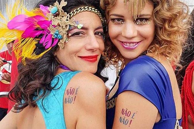 Marina Person e Leandra Leal apoiam a campanha Marina Person e Leandra Leal apoiam a campanha
