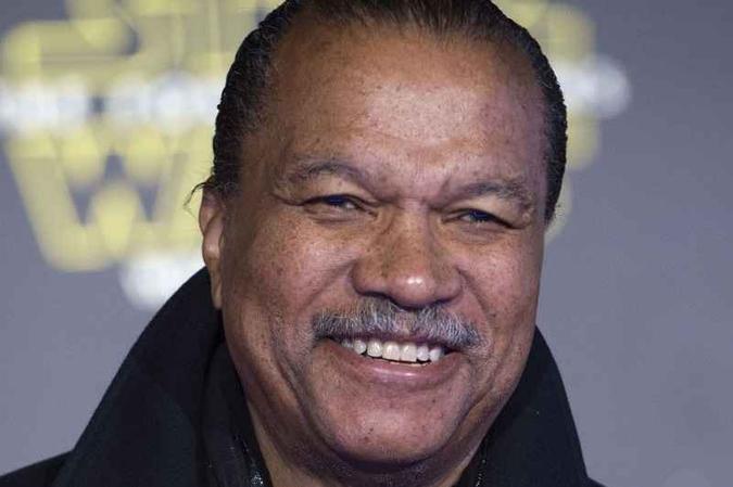 Lando Calrissian, conhecido personagem da franquia Star Wars, estará de volta no Episódio IX(foto: VALERIE MACON/AFP) Lando Calrissian, conhecido personagem da franquia Star Wars, estará de volta no Episódio IX(foto: VALERIE MACON/AFP)