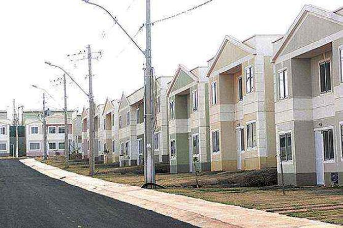 Jardim Mangueiral, em São Sebastião, integra o projeto do governo local para eliminar o deficit habitacional existente no Distrito Federal(foto: Ed Alves/Esp. CB/D.A. Press) Jardim Mangueiral, em São Sebastião, integra o projeto do governo local para eliminar o deficit habitacional existente no Distrito Federal(foto: Ed Alves/Esp. CB/D.A. Press)