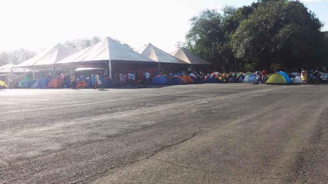Os integrantes Movimento dos Trabalhadores Rurais Sem Terra realizaram passeata pelo Distrito Federal nesta segunda-feira (13/8)(foto: Bruno Santa Rita) Os integrantes Movimento dos Trabalhadores Rurais Sem Terra realizaram passeata pelo Distrito Federal nesta segunda-feira (13/8)(foto: Bruno Santa Rita)