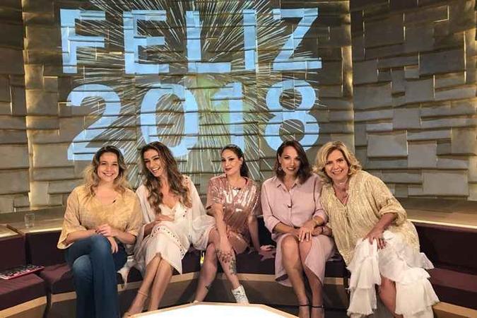 O especial de fim de ano do 'Saia justa' marca a despedida de Fernanda Gentil do programa(foto: Divulgação GNT) O especial de fim de ano do 'Saia justa' marca a despedida de Fernanda Gentil do programa(foto: Divulgação GNT)