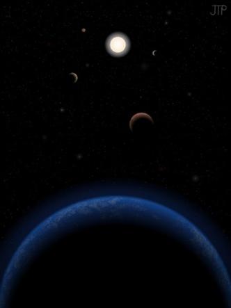 Reprodução da Tau Ceti: a 12 anos-luz de distância, é visível a olho nu(foto: J. Pinfield para a rede RoPACS na Universidade de Hertfordshire) Reprodução da Tau Ceti: a 12 anos-luz de distância, é visível a olho nu(foto: J. Pinfield para a rede RoPACS na Universidade de Hertfordshire)