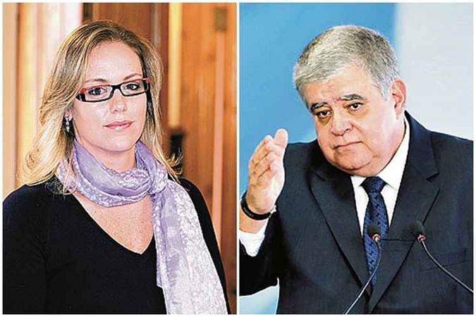 Fernanda Pasquarelli, diretora de Vida, Previdência e Investimentos da Porto Seguro (esq.) e Carlos Marun, ministro da Secretaria de Governo (dir.)(foto: Fernando Martinho/divulgação e Sérgio Lima/AFP) Fernanda Pasquarelli, diretora de Vida, Previdência e Investimentos da Porto Seguro (esq.) e Carlos Marun, ministro da Secretaria de Governo (dir.)(foto: Fernando Martinho/divulgação e Sérgio Lima/AFP)