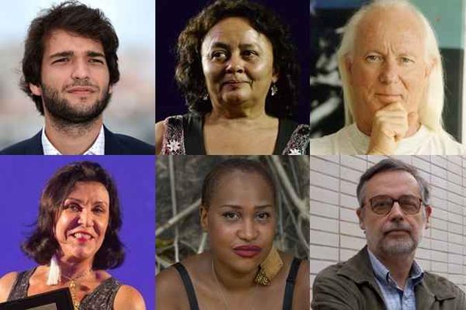 Humberto Carrão, Dácia Ibiapina, Sylvio Back, Ittala Nandi, Sabrina Fidalgo e Ismail Xavier.(foto: Reprodução) Humberto Carrão, Dácia Ibiapina, Sylvio Back, Ittala Nandi, Sabrina Fidalgo e Ismail Xavier.(foto: Reprodução)