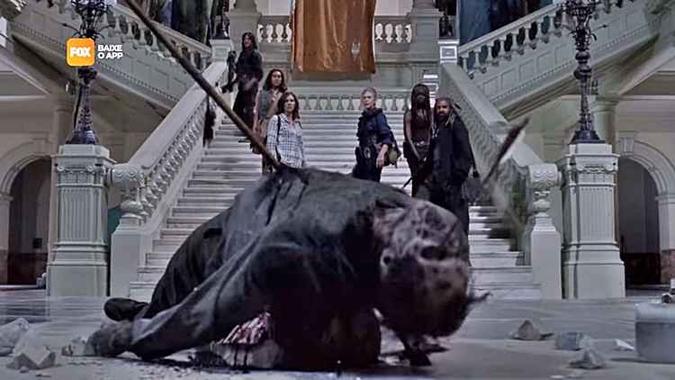 The Walking Dead estréia em 7 de outubro de 2018 (foto: YouTube/Reprodução ) The Walking Dead estréia em 7 de outubro de 2018 (foto: YouTube/Reprodução )